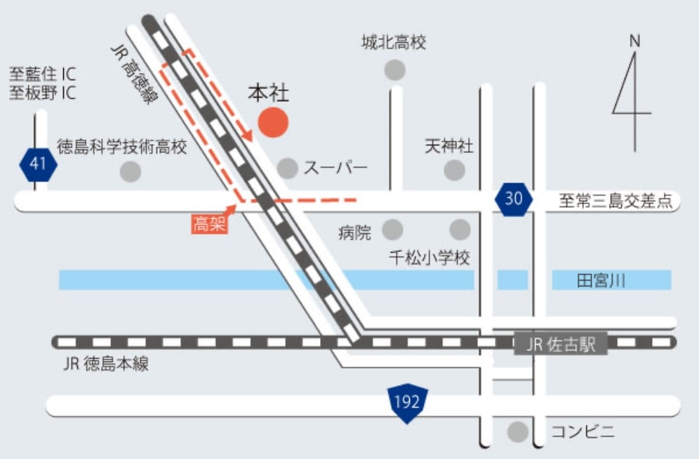 株式会社大日 本社 近隣地図